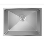 Stainless Steel Handmade Top/Undermount Single Bowl Kitchen/Laundry Sink 580*440*230mm